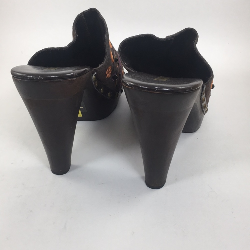 Colin Stuart Studded Clog Mules - image 6